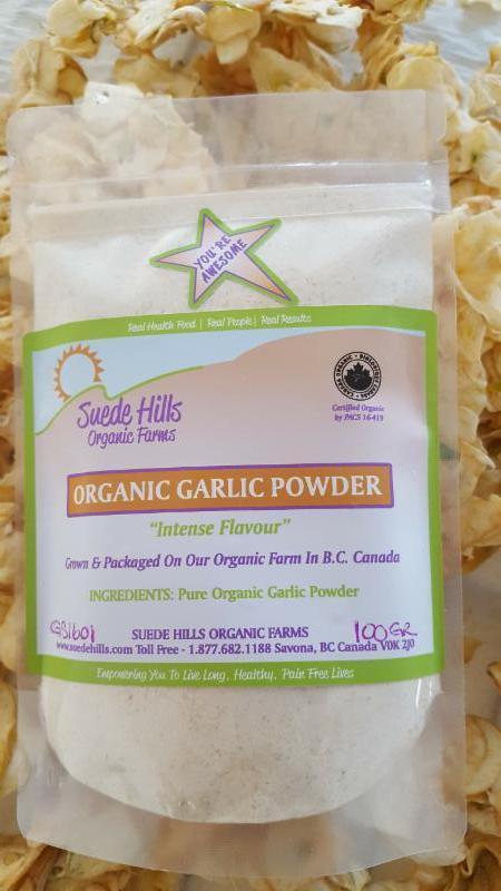 Suede Hills Organic Garlic Powder