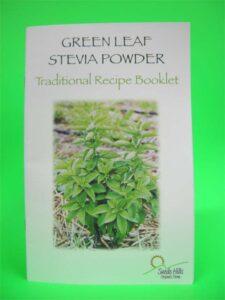 Green Leaf Stevia Powder Recipe Book